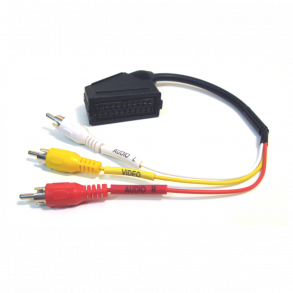Adaptor Scart til  3xRCA